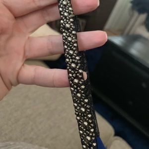 Blue Tank Top, sequined straps